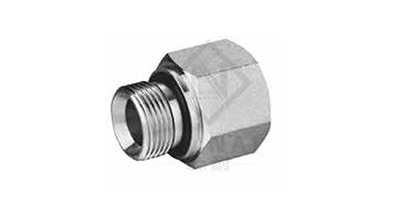 英管外螺纹60°内锥或六角端面用
组合垫密封英管内螺纹ISO 1179