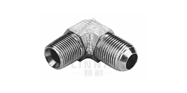 90°弯公制外螺纹74°外锥/布锥管外螺纹