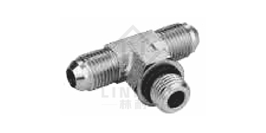 美制JIC外螺纹74°外锥/SAE外螺纹带
O形圈轻系列ISO 11926-3分支三通