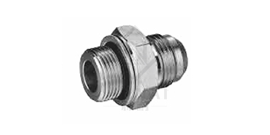 美制JIC外螺纹74°外锥
/英管外螺纹O形圈