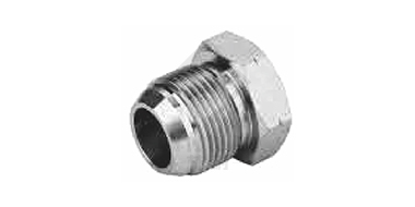 日本英管外螺纹60°外锥堵头